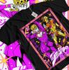 Jojo's Bizzare Adventure T-Shirt Giorno Josuke Girl Kawaii Anime Shirt All Size