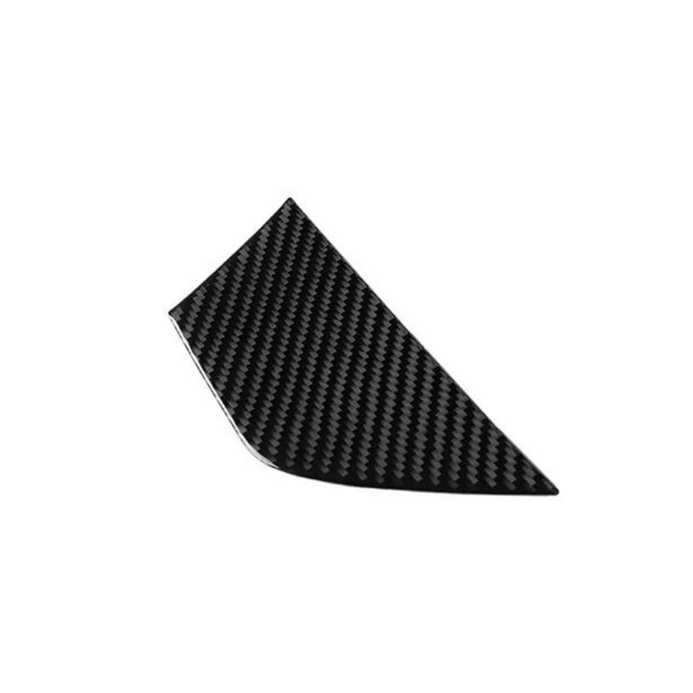 2× Carbon Fiber Door Handle Cover Trim For Mercedes-Benz C Class W204 2007-2013
