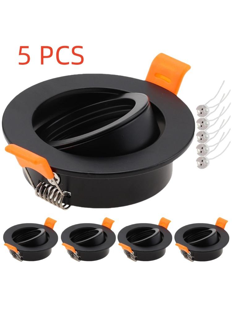 

5 шт. Встраиваемый потолочный светильник, точечный светильник MR16 LED, для гостиной, спальни, прихожей, домашнее освещение