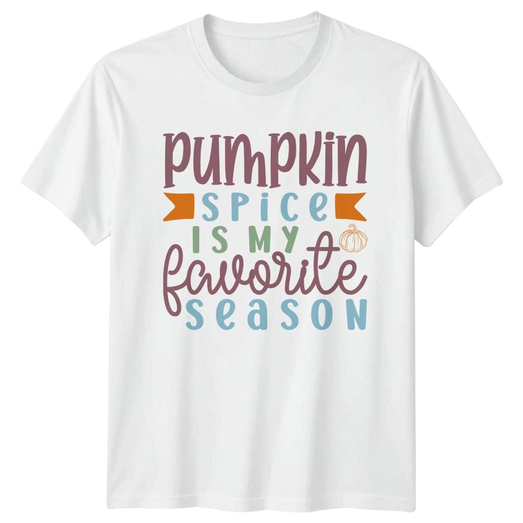 Pumpkin Spice Is My Favorite Unisex TShirt Autumn Birthday Gift For Him And Her
