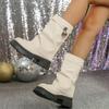 Fashion Women High Quality Simple and Versatile High Boots Platform Fashion New Shoes Designer 2025 Party Knee Boots Woman Boot