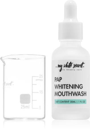 

concentrated mouthwash with whitening effect TU прозрачный