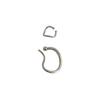 French Retro Twisted Metal Ear Cuff: Versatile Korean Style Ear Clip for Women, No Piercing Required, Elegant Temperament Ear Jewelry.