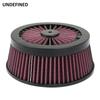 Elemento di ricambio per filtro di aspirazione del depuratore d'aria per Harley Sportster Touring Road King Softail Dyna Venturi Turbina Clarity
