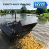 Enhanced Smart Bait Boat: High-Power Remote-Controlled Fishing Trolling Boat with Auto Speed, Hooks, and Anchoring