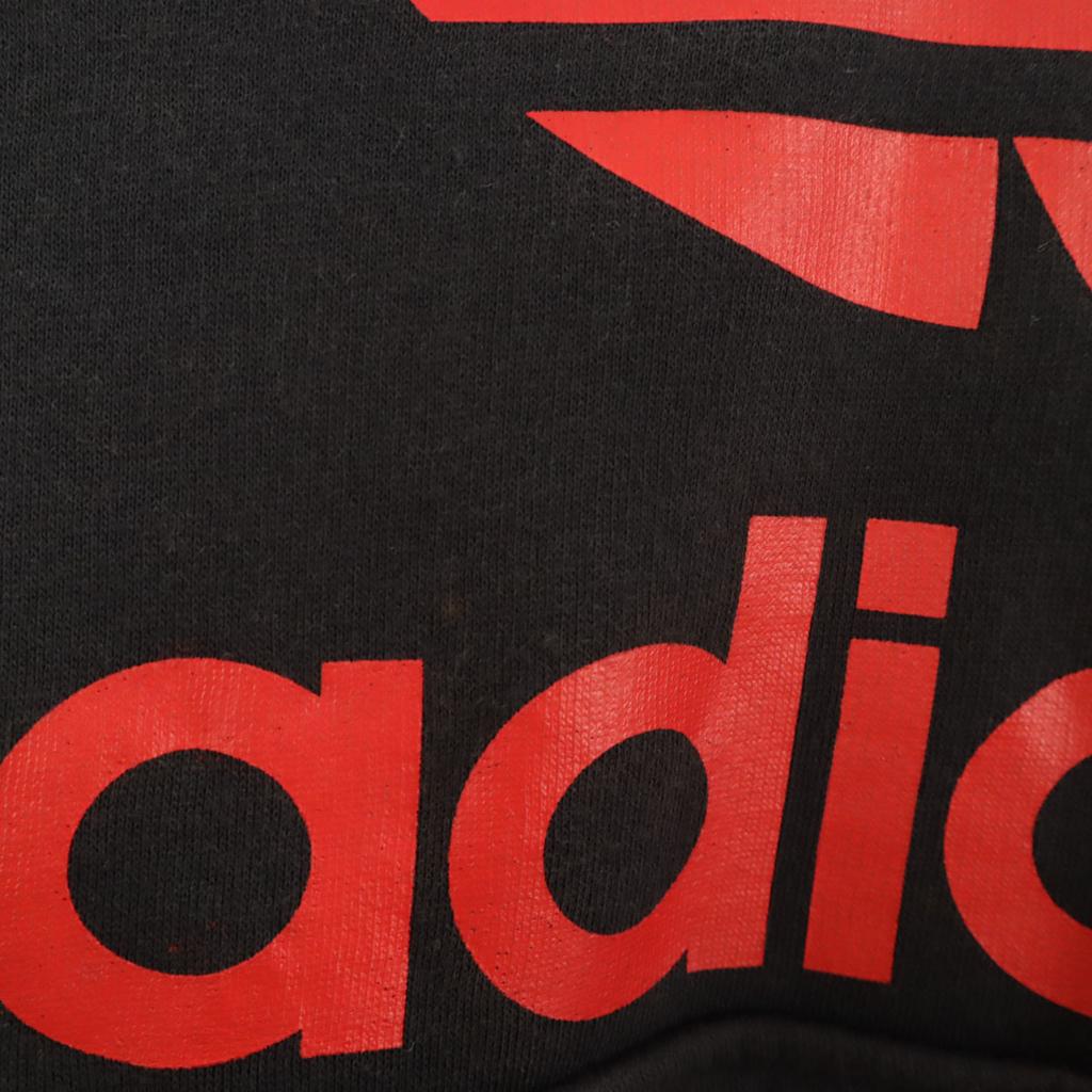 adidas Trefoil logo Long sleeve Sweatshirts XS black Back brushed Men's Used
