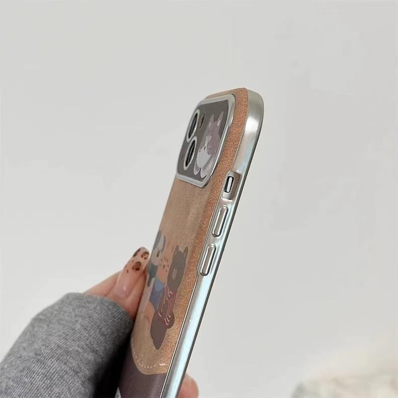 Sweater Puppy for iPhone16promax Apple 17 Mobile Phone Case Autumn and Winter Protective Case Huawei Mate70