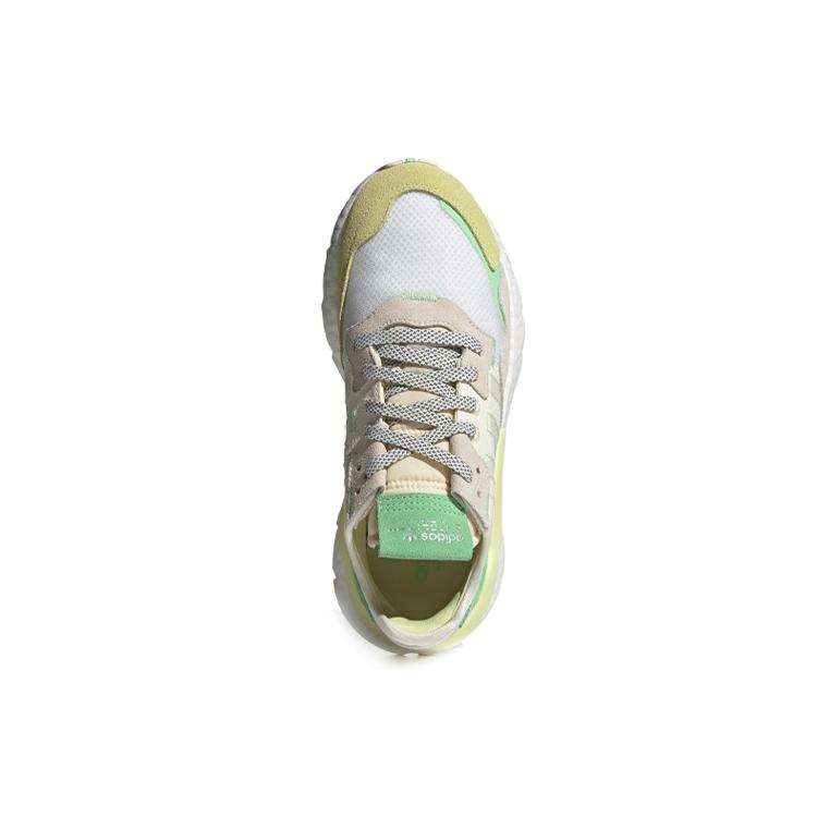 Adidas Originals Nite Jogger 'White Yellow Green' Women's FY3104