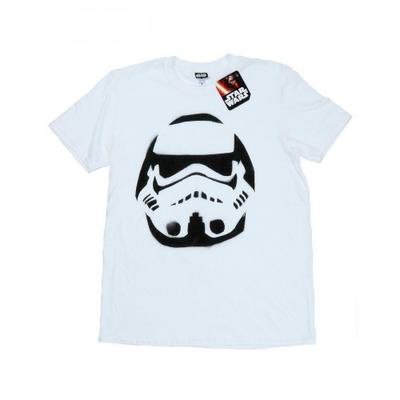 STAR WARS Mens Stormtrooper Spray Helmet T-Shirt