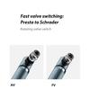 Mini Bicycle Pump Aluminum Alloy Cycling Hand Air Ball Tire Inflator Presta Schrader Valve MTB Road Bike