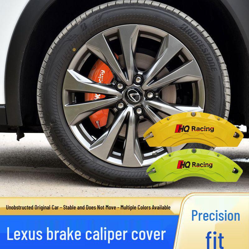 Lexus Aluminum Alloy Brake Caliper Covers CTISNXRZ/NX New Energy Vehicle DIY Caliper Covers LX - 1 Pair