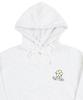 [Unisex] Flower Board Smile Hoodie_Melange White
