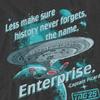 Star Trek Unisex Adult Never Forget T-Shirt