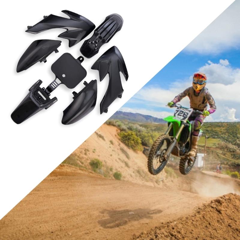 Plastic Fairing Body Kits Mudguard For CRF50 XR50 Pit Dirt Motorcycles Trail Bikes 2024 Year