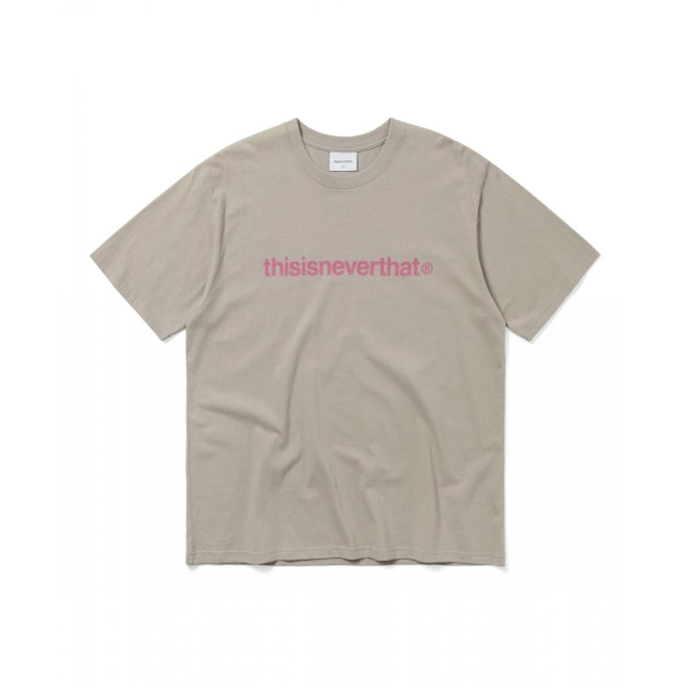 ThisisneverThaT T Logo Tee Deep Beige S