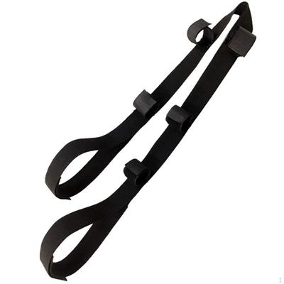 Fishing Pole Rack Belt Rod Holder Storage Organizer Save Spacer Carrier Strap 5 Slots for