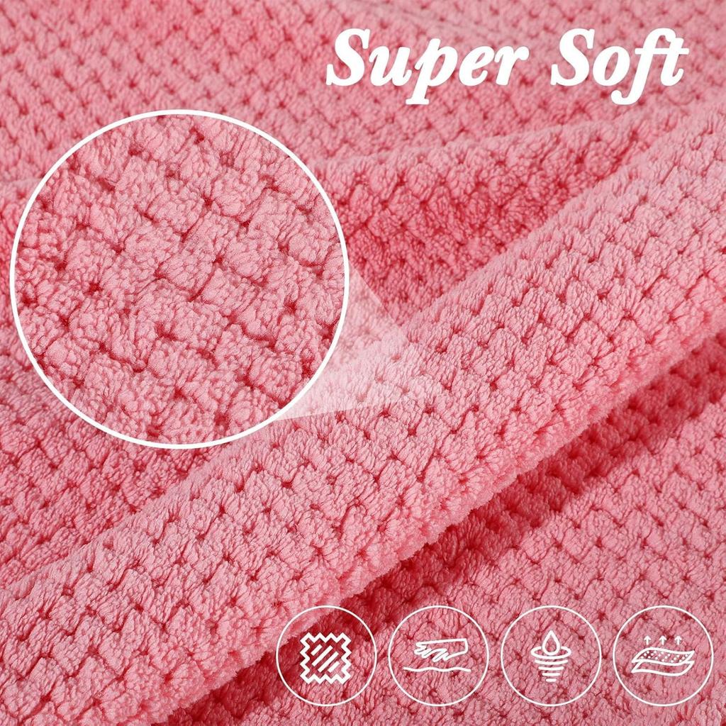 4 Pcs Oversized Bath TowelsExtra Large Bath Sheet Towels for Adults Quick Dry Soft Absorbent Fluffy Microfiber Shower Sheet for Bathroom Hotel Spa