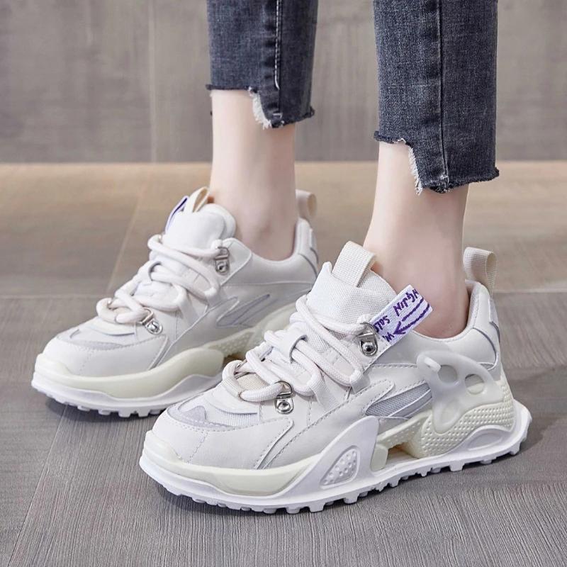 Mode Mode 2024 Sportlich Athletisch Damen Schuhe Schnürschuhe Trends Ein Stilvoller Neuankömmling Hochwertige Schuhe für Damen Ankunft Y2k H