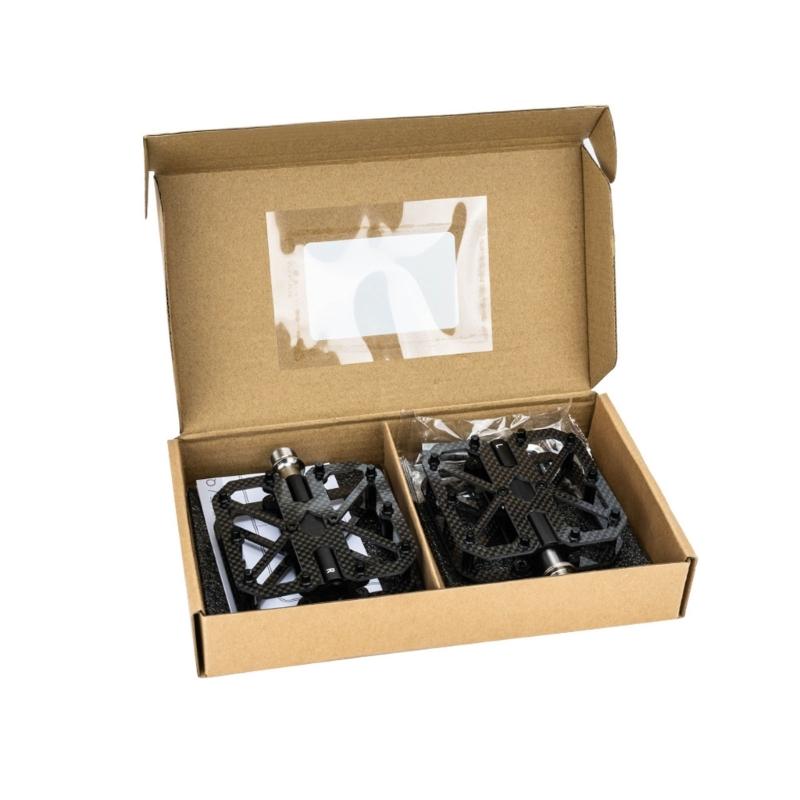 Light Weight Bicycles Platform Pedals 3 Seal Bearings Nonslip Bicycles Pedals for Mountain Cycling Road Bicycles