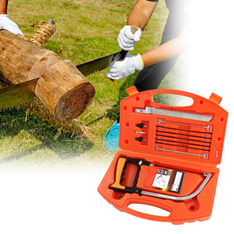 Multifunctional Mini Magic Saw Versatile Woodworking Tool Kit With Durable 65mn Blades