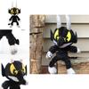Adorable Cuphead Mugman Devil Boss Plush Toy Stuffed Animal Doll For Kids Baby Xmas Gift Decor