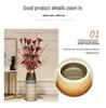 Large European-Style Porcelain Floor Vase for Dried Flowers - Artistic Living Room Ceramic Decoration