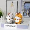 Kawaii Squirrel Plush Toys Simulation Animal Dolls Stuffed Soft Keyring Bag Pendant Home Decorative For Children Girls