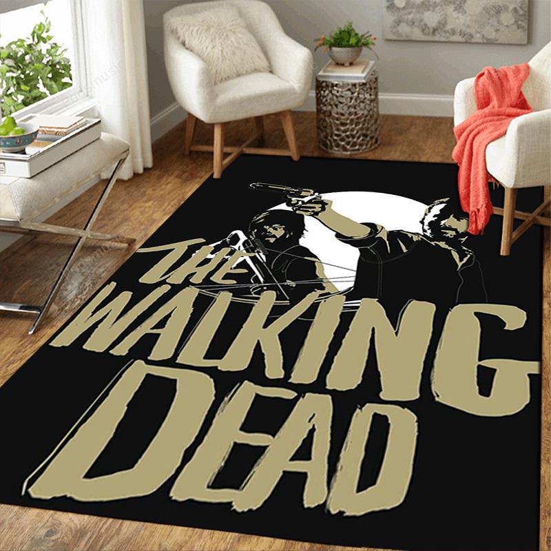 The Walking Dead Rug Floor Mat for Living Room or Bedroom Soft and Comfortable Carpet a Gift for Birthday and Holiday.MFF0918008