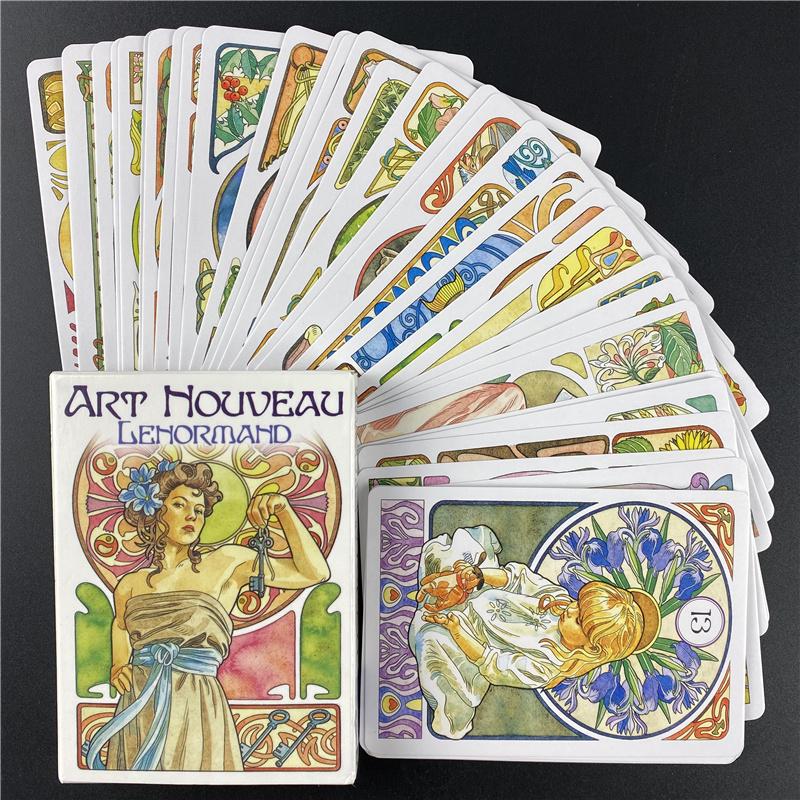 Art Nouveau Lenormand A 36 Oracle Cards Deck Buy cheaply on Joom