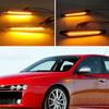 2Pcs LED Car Blinker Light Car Dynamic Side Marker Turn Signal Lamp For 159 typ 939 2005-2012 Brera typ 939 2005-2012