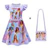 Katseye Digital Printed Clothing Medium Big Boy Feifei Sleeve Dress + Bag 26254