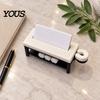 Miniature Spa Furniture Mini Massage Table Business Card Holder, Creative Organizer with U-shaped Headrest Therapy Room Decoration And Towel, Display
