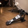 Einzelnes Bassdrum-Pedal Texturiertes Fußbrett Kette Runder Schlägel Musikalische Hardware