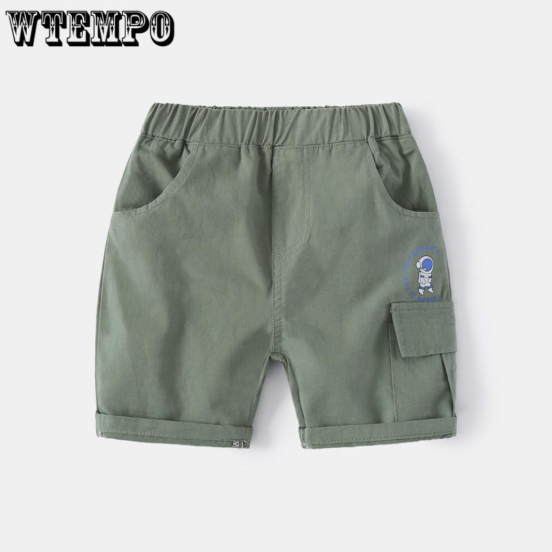 Boys' Cropped Pants Summer Korean Children's Pants Boys' Casual Shorts Baby Shorts Trend