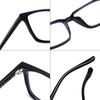 Transparent Tea Frame 1.56 Aspherical Lens Anti-Blue Light Single Vision Prescription Eyeglasses Women Men 0 -0.5 -0.75 To -6.0