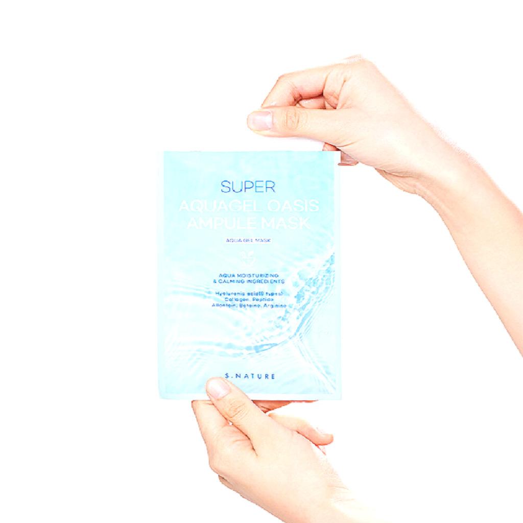SNATURE Super Aquagel Oasis Ampule Mask 30ml * 5ea