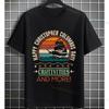 Funny Happy Columbus Day Craftivitues and More Graphic Tshirt Pure Cotton Short Sleeve Round Neck Casual Humor Style Tshirt