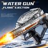 Electric Water Gun Toy Kids Water Squirt Gun With Lights And Sound Automatic Continuous Firing Watergun Beach Pool Outdoor Toy