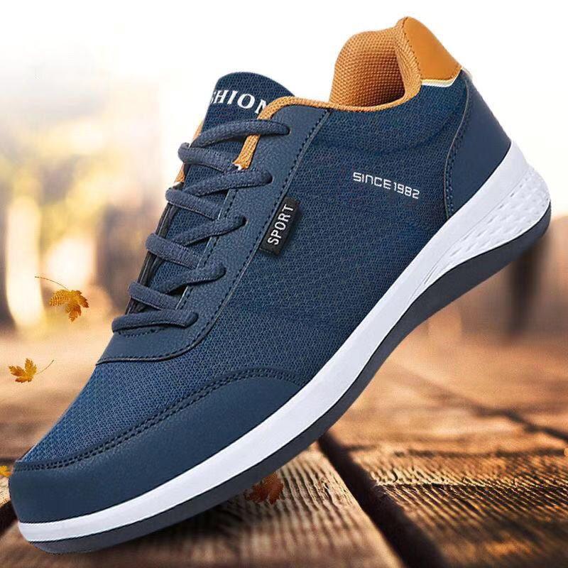 

WTEMPO Brand Trendy Leather Upper Waterproof Hundred Casual Men s Board Shoes Running Fitness Amporting Wear Resistance Sneakers 44