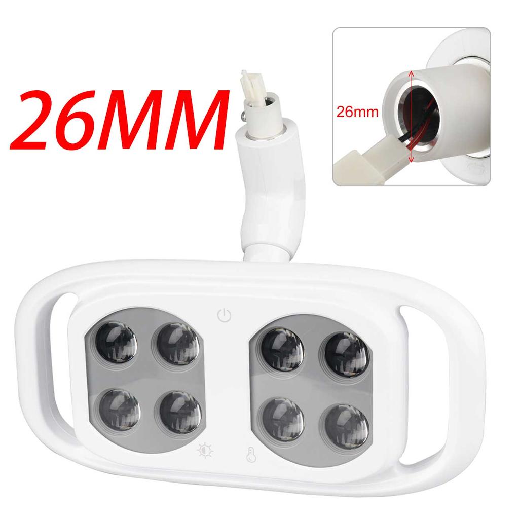 8LED Dental LED Lamp Oral Light For Dentistry Operation Light Chair Inductive Infrared Spotlight Oral Care Teeth Whitening Tool
