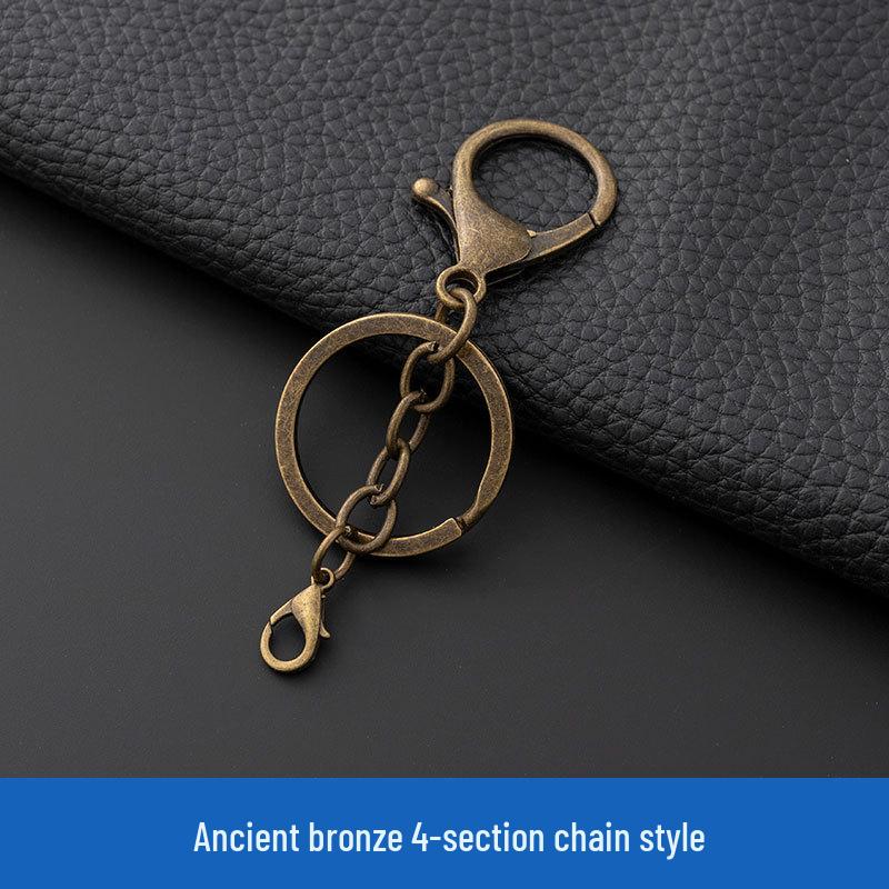 Farbenfrohes Karabinerverschluss Schlüsselanhänger Charm Set - DIY Schmuckzubehör