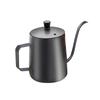 304 Stainless Steel Gooseneck Coffee Kettle with Wood Handle for Pour Over and Outdoor Use
