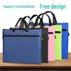 Custom Print Large Capacity Document Bag for Office or Class
