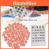 40+75 Bingo Entertainment Set For Children With 40 Bingo Cards And 75 Checkers