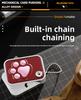Mechanical Card Pushing Decompression Cat Claw Segmented Alloy Mini Card Pushing Decompression Toys Fingertip Rotating Poker Toy
