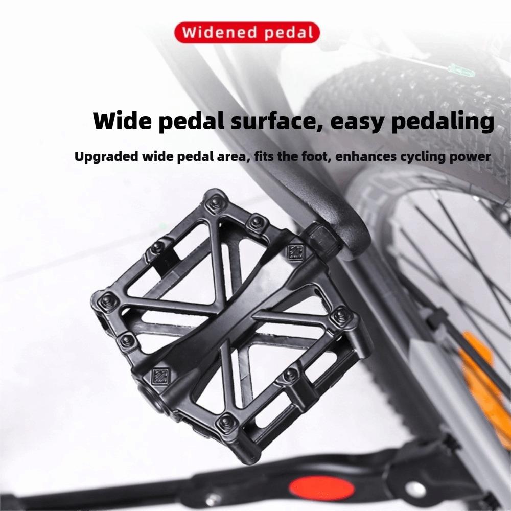 2PCS Lightweight Bike Pedals Aluminum Alloy Mountain Bike Foot Pedal  Cycling Upgrade