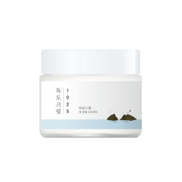 Round Lab 1025 Dokdo Cream 80ml – Deep Moisture & Barrier Strengthening Facial Cream 80ml