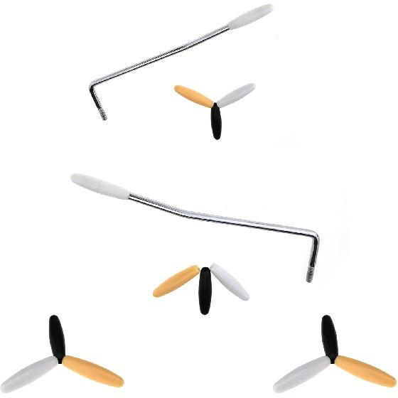 0.2 Inch Thread Tremolo Arm Whammy Bar for MIM Strat Stratocaster Electric Guitar Chrome