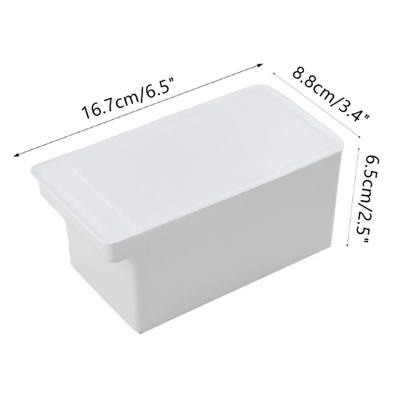 Butter Cheese Storage Box Butter Cutter Box With Lid And Knife Countertop Butter Keeper For Refrigerator Kitchen