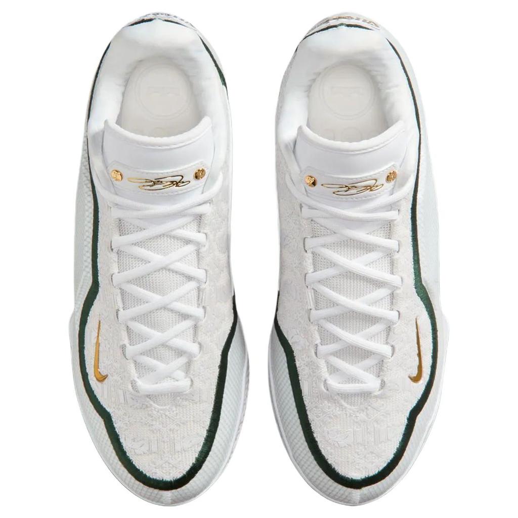 Nike נעלי כדורסל Lebron 23 תמיכה קפיציות אחיזה גברים לבן IB9563-101